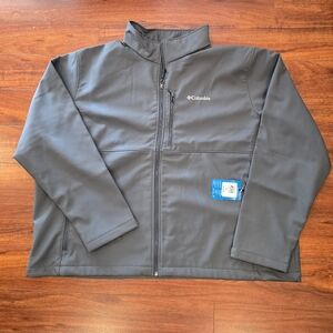 Columbia Men's Ascender Softshell Jacket Size 4X Gray